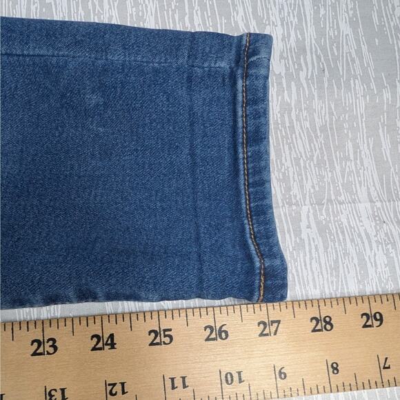 Nicole Miller Jeans Womens Size 16 Blue Soho High Rise Ankle Skinny Jeans - Picture 7 of 9